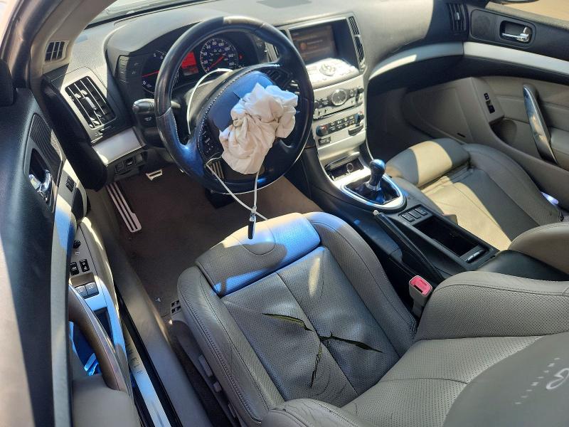 2008 Infiniti G37 VIN JNKCV64E58M125876 COPART salvage auction — FRONT END, Tx - Salvage Vehicle Title, sold $1,600 on 2026-07-13 (photo 8)