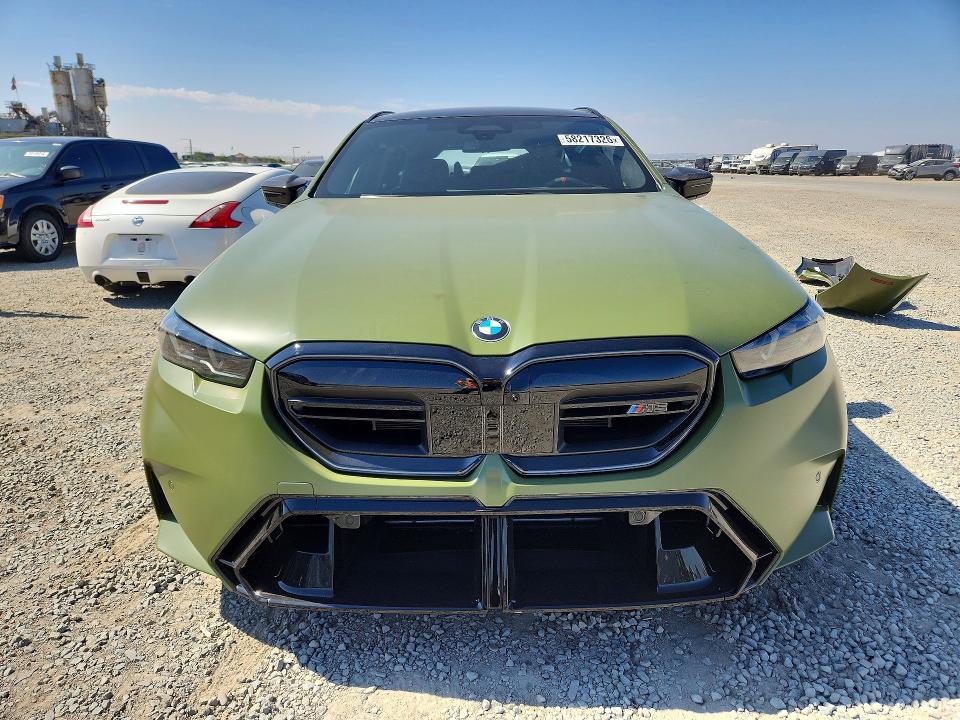 2026 BMW M5 VIN WBS83GV06TCW71762 COPART salvage auction — REAR END, Ca - Salvage Certificate, sold $74,500 on 2026-07-02 (photo 5)