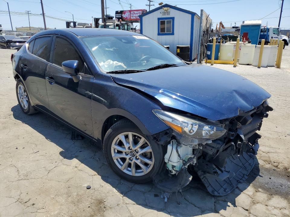 2018 Mazda 3 VIN 3MZBN1U78JM239640 COPART salvage auction — REAR END, Ca - Salvage Certificate, sold $1,900 on 2026-07-21 (photo 4)