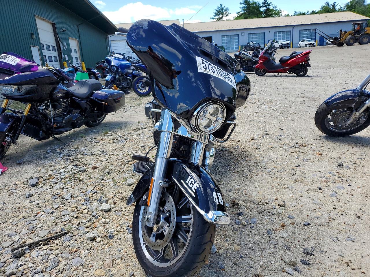 2023 Harley-Davidson FLHTP VIN 1HD1FMP19PB611537 COPART salvage auction — Side, MA - CERT OF TITLE-SALVAGE, sold $6,300 on 2026-07-09 (photo 2)