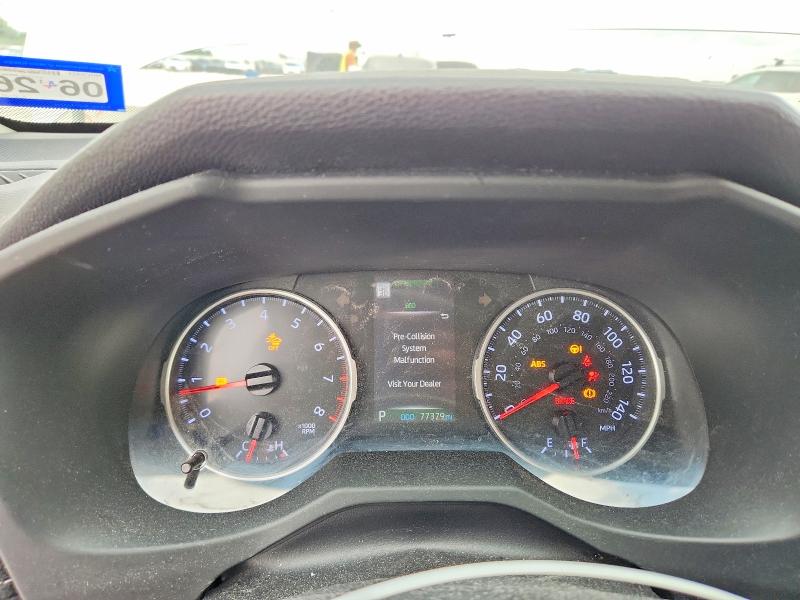 2019 Toyota Rav 4 VIN JTMH1RFV8KJ010571 COPART salvage auction — FRONT END, Tx - Salvage Vehicle Title, sold $7,600 on 2026-07-31 (photo 9)