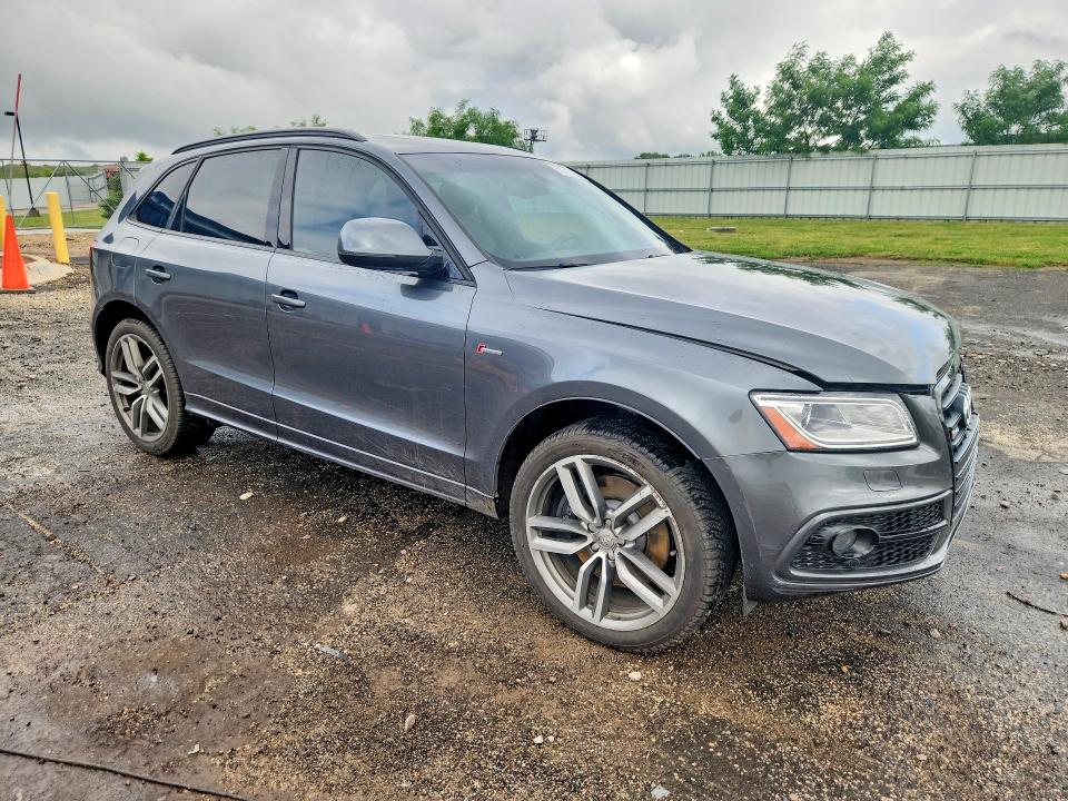 2016 Audi Sq5 VIN WA1CCAFP8GA034247 COPART salvage auction — FRONT END, Wi - Junked Vehicle Bill Of Sale, sold $925 on 2026-07-28 (photo 4)