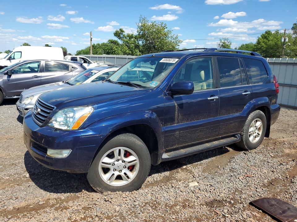 2008 Lexus Gx VIN JTJBT20X180167985 COPART salvage auction — NORMAL WEAR, Nj - Certificate Of Title, sold $3,000 on 2026-07-06 (photo 1)