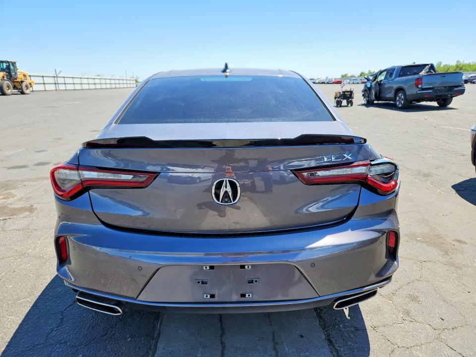 2021 Acura VIN 19UUB5F44MA005836 COPART salvage auction — REAR END, Ca - Salvage Certificate, sold $8,200 on 2026-07-09 (photo 6)