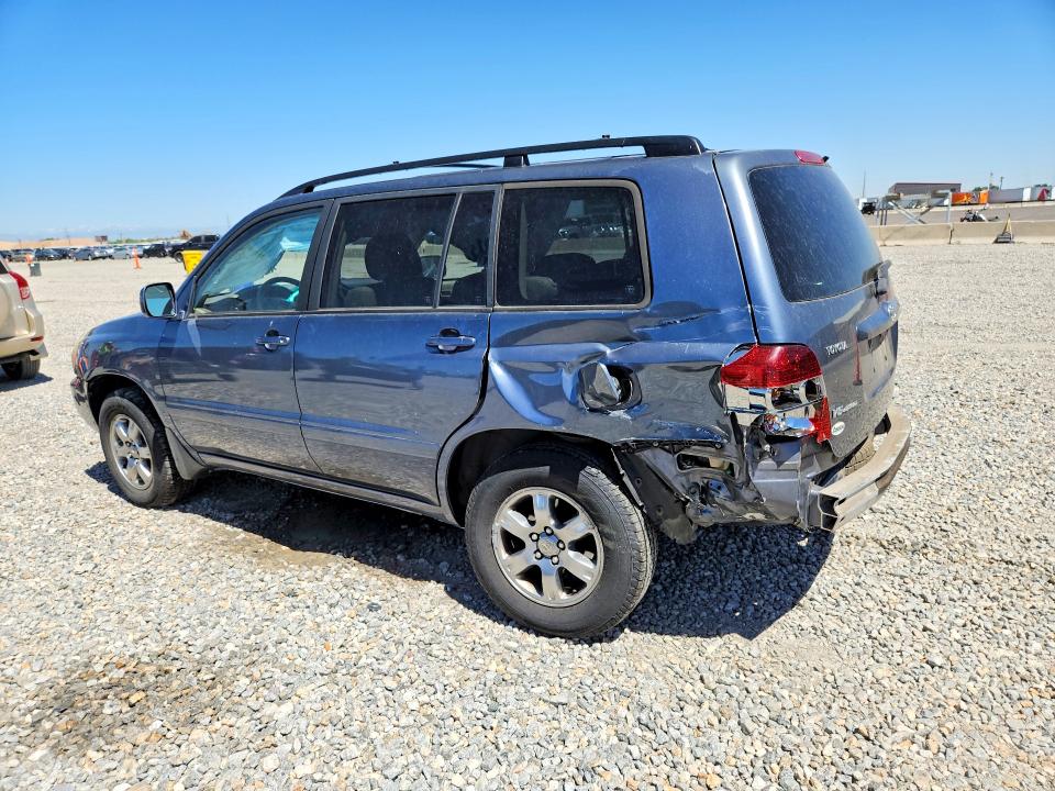 2006 Toyota Highlander VIN JTEHP21A760184276 COPART salvage auction — REAR END, Co - Public - Salvage Title, sold $1,050 on 2026-07-23 (photo 2)