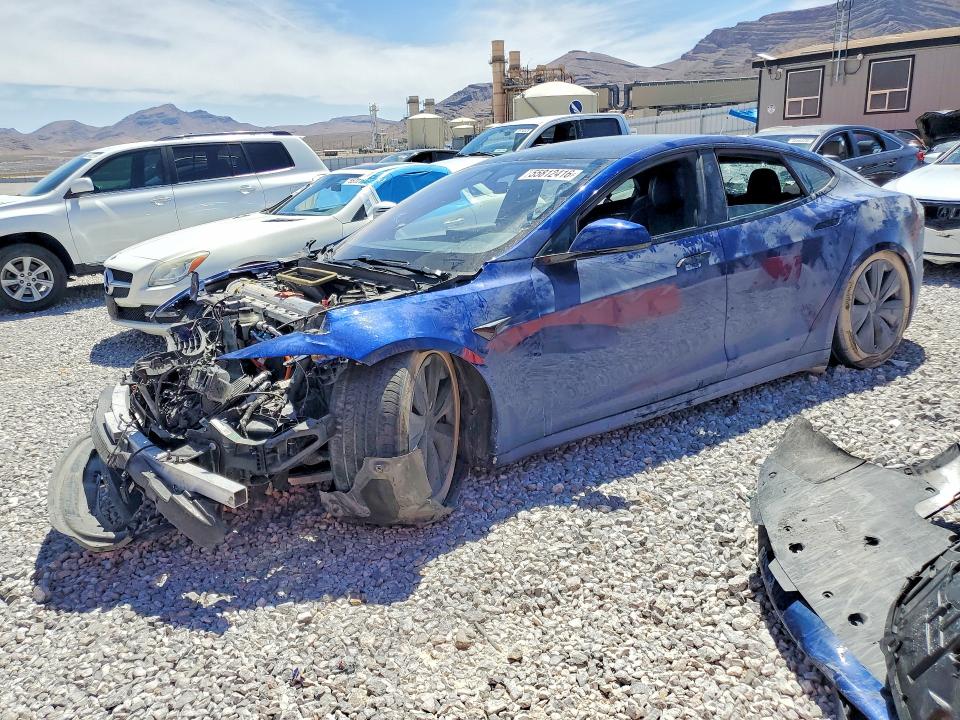 2023 Tesla Model s VIN 5YJSA1E50PF500445 — COPART salvage auction photo