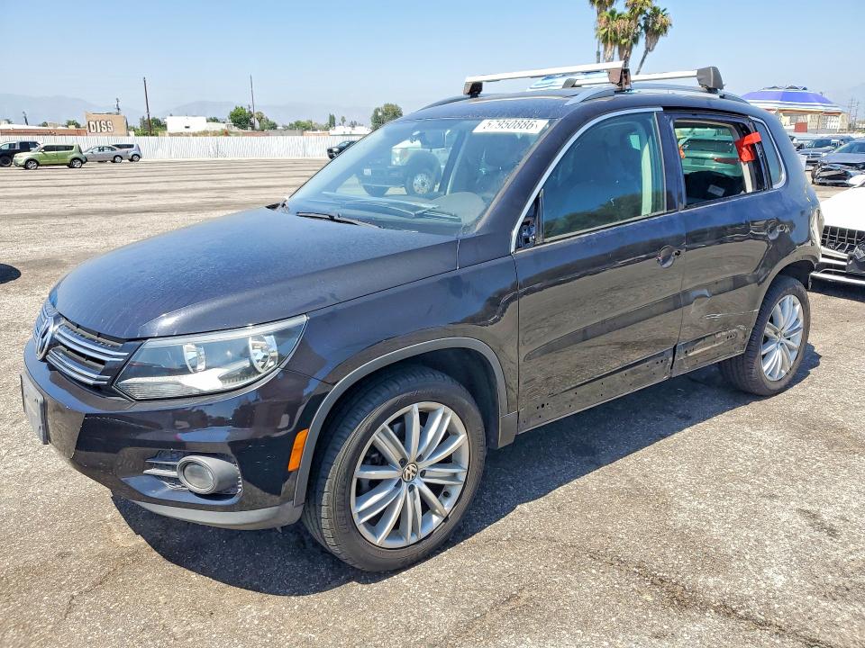 2014 Volkswagen VIN WVGAV3AX1EW509839 COPART salvage auction — REAR END, Ca - Salvage Certificate, sold $1,700 on 2026-07-31 (photo 1)