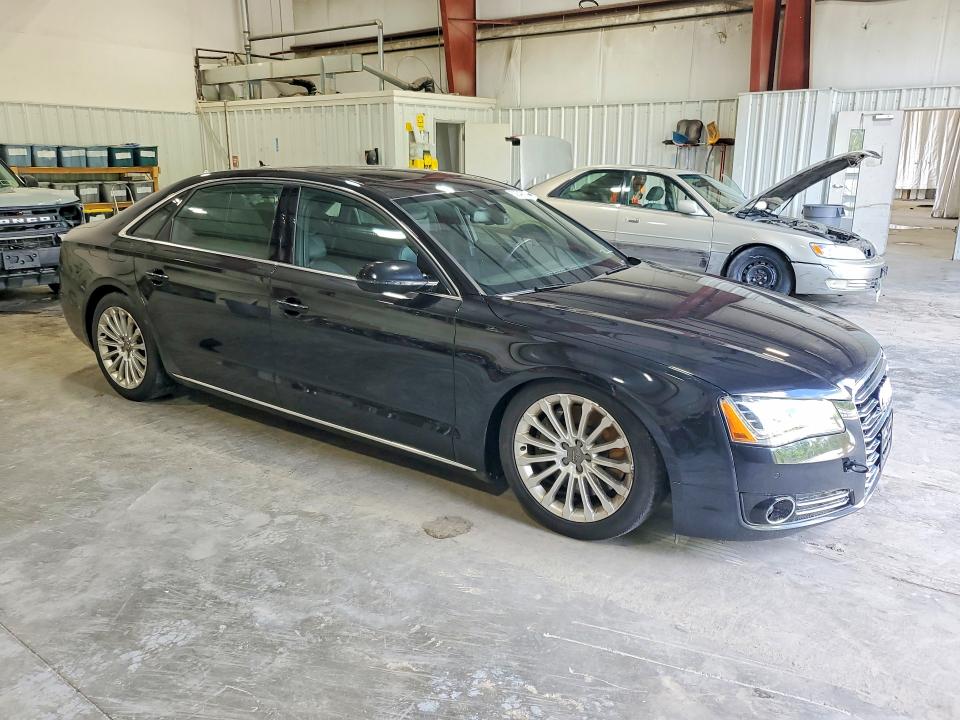 2014 Audi A8 VIN WAUR2AFD6EN007012 COPART salvage auction — MECHANICAL, Mt - Certificate Of Title, sold $2,150 on 2026-07-15 (photo 4)