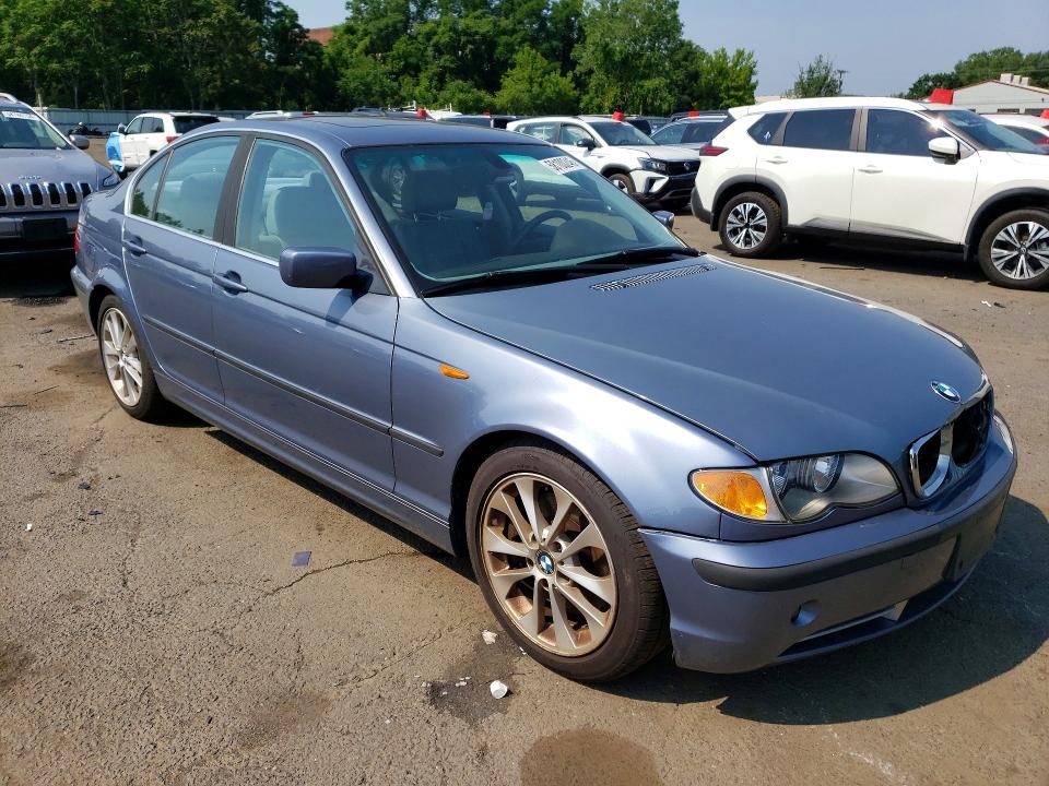 2003 BMW 3 series VIN WBAEV534X3KM25380 COPART salvage auction — FRONT END, Ct - Bill Of Sale-Salvage, sold $1,450 on 2026-07-07 (photo 4)