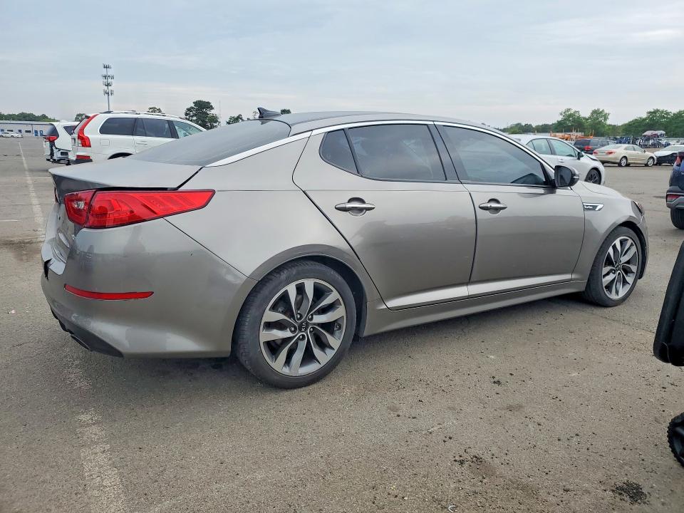 2015 Kia VIN 5XXGR4A66FG517339 COPART salvage auction — REAR END, Ny - Mv-907A Salvage Certificate, sold $725 on 2026-07-08 (photo 3)