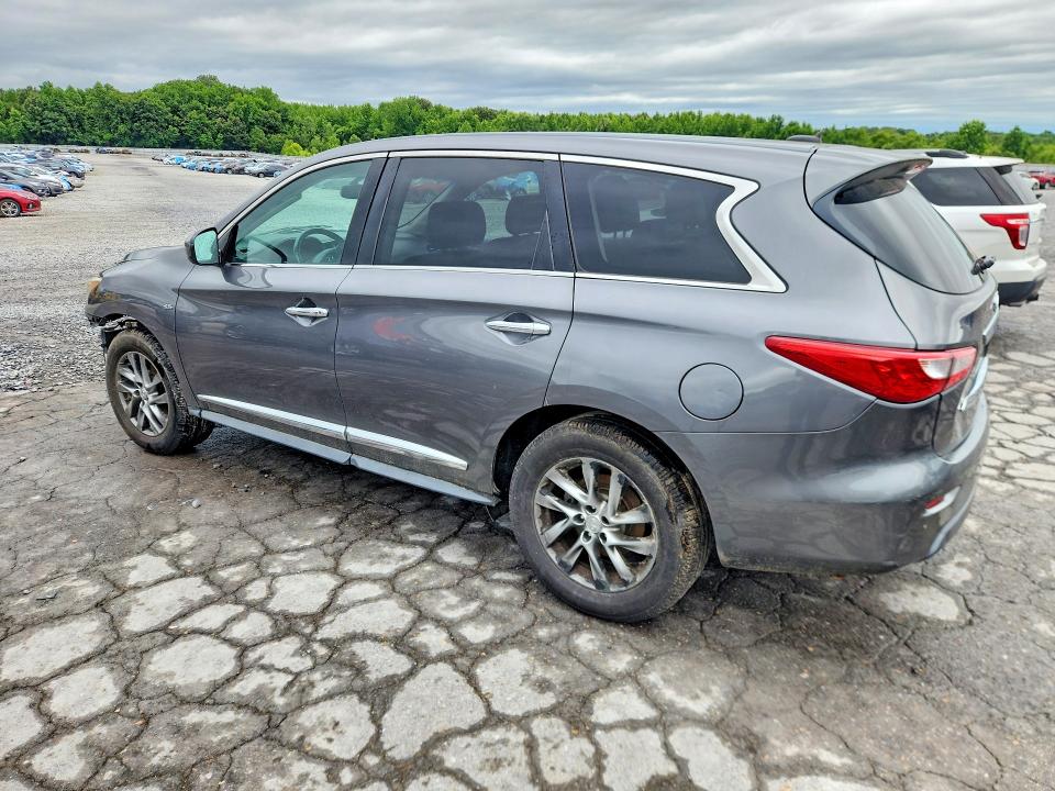 2015 Infiniti Qx60 VIN 5N1AL0MM7FC518411 COPART salvage auction — FRONT END, Ar - Cert Of Title-Salvage, sold $1,550 on 2026-07-02 (photo 2)