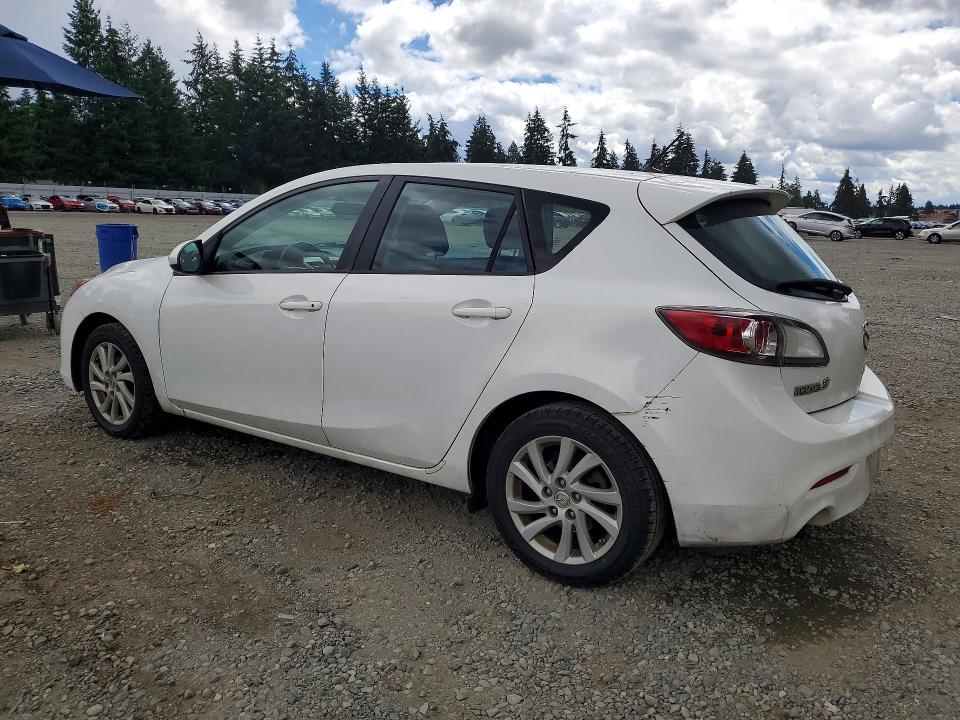 2012 Mazda 3 VIN JM1BL1L82C1572029 COPART salvage auction — FRONT END, WA - BILL OF SALE, sold $275 on 2026-07-10 (photo 2)