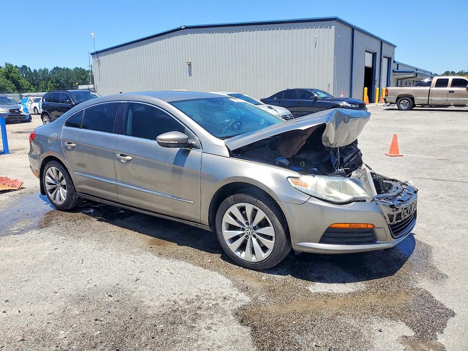 2011 Volkswagen Passat cc VIN WVWMN7AN6BE711004 COPART salvage auction — FRONT END, Sc - Cert Of Title-Salvage, sold $275 on 2026-07-20 (photo 4)