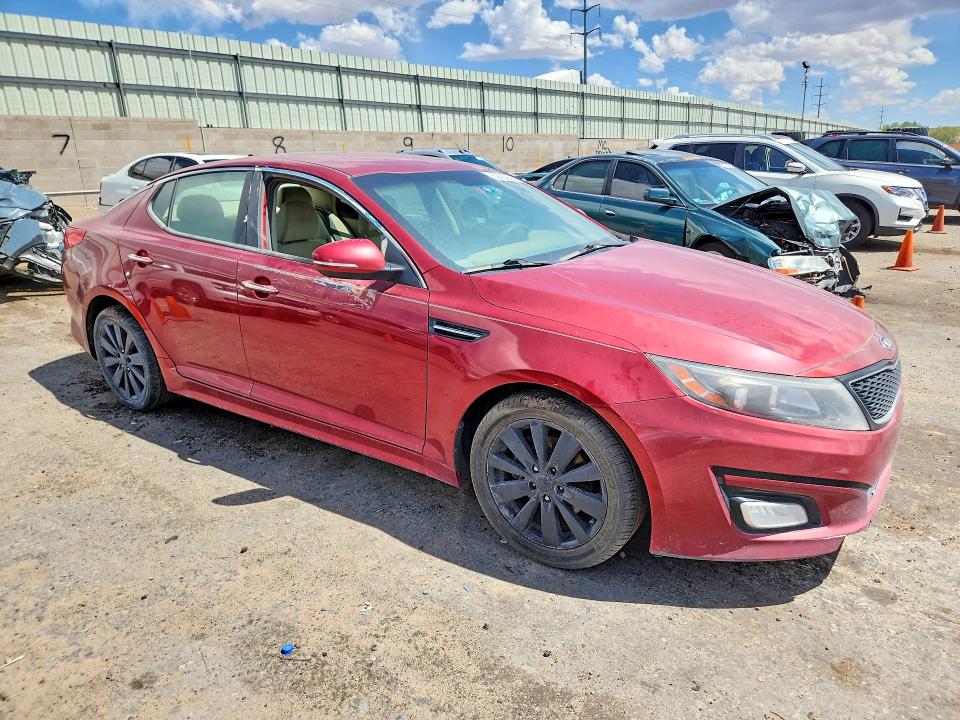 2014 Kia Optima VIN 5XXGM4A74EG350162 COPART salvage auction — VANDALISM, Nm - Cert Of Title-Salvage, sold $625 on 2026-07-27 (photo 4)