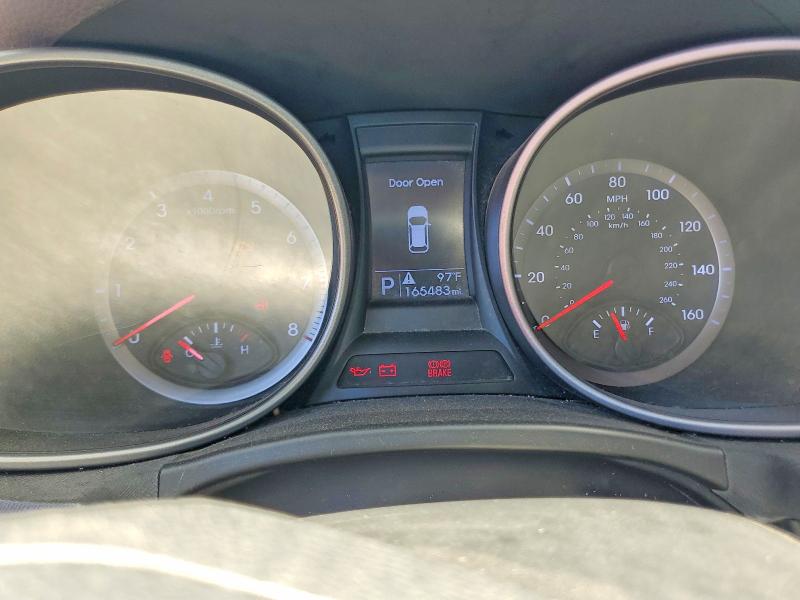 2013 Hyundai VIN KM8SN4HF6DU001562 COPART salvage auction — MECHANICAL, Ca - Dis/Dlr/Exp Only Clean Title, sold $975 on 2026-07-28 (photo 9)
