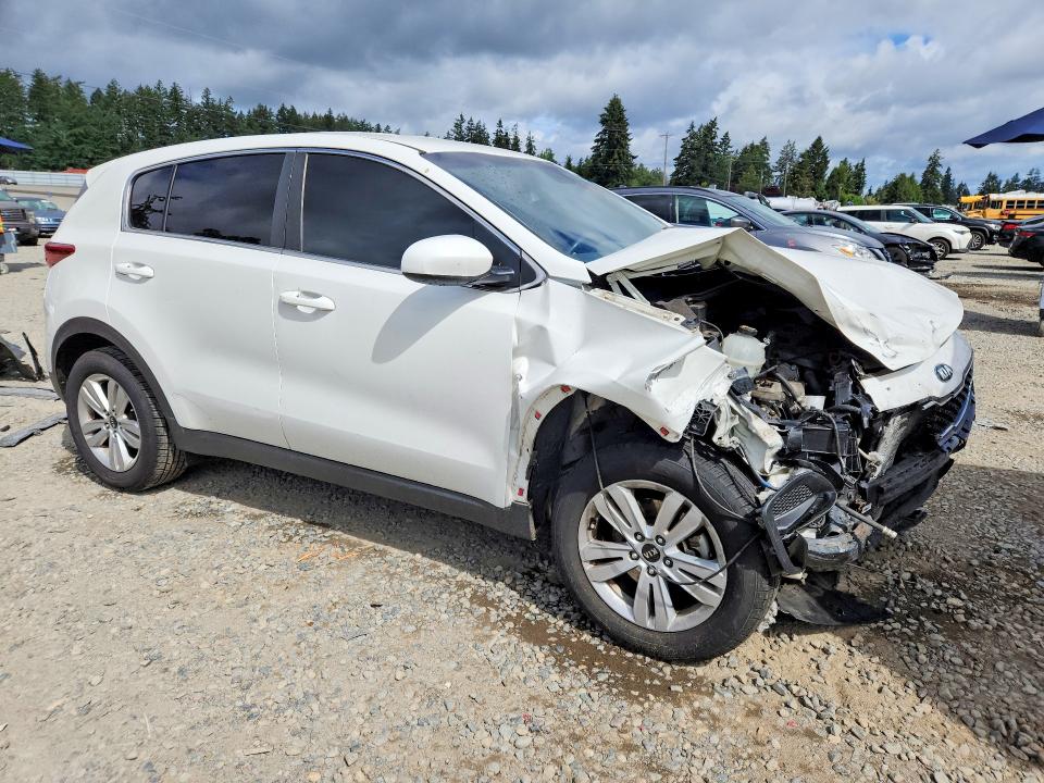2019 Kia Sportage VIN KNDPM3AC5K7563942 COPART salvage auction — FRONT END, Salvage Title, sold $975 on 2026-07-14 (photo 4)