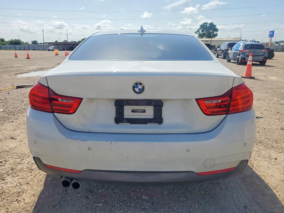 2015 BMW 4er VIN WBA3N3C53FK234280 COPART salvage auction — FRONT END, Tx - Salvage Vehicle Title, sold $4,900 on 2026-07-08 (photo 6)