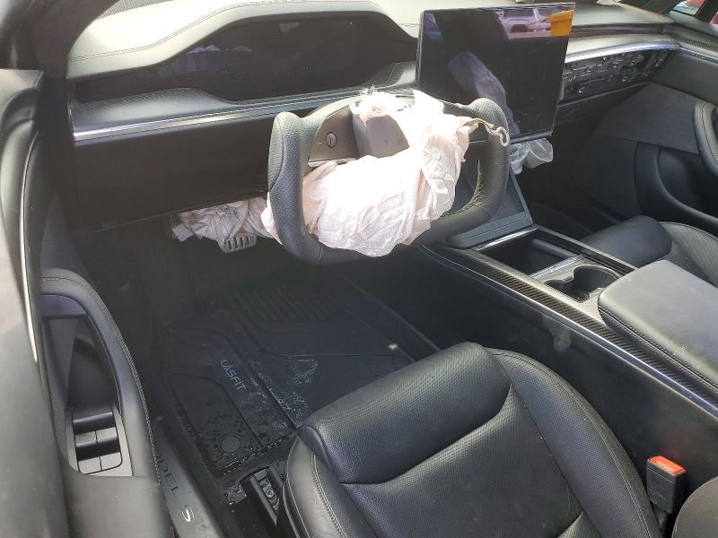 2021 Tesla Model s VIN 5YJSA1E66MF455905 COPART salvage auction — FRONT END, Co - Public - Salvage Title, sold $6,300 on 2026-08-04 (photo 8)