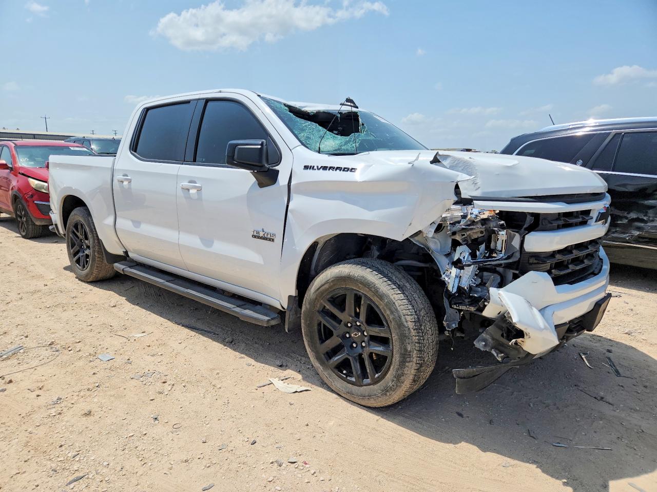 2024 Chevrolet Silverado VIN 2GCPADED9R1270666 COPART salvage auction — Front End, TX - CERTIFICATE OF TITLE, sold $20,000 on 2026-07-09 (photo 4)