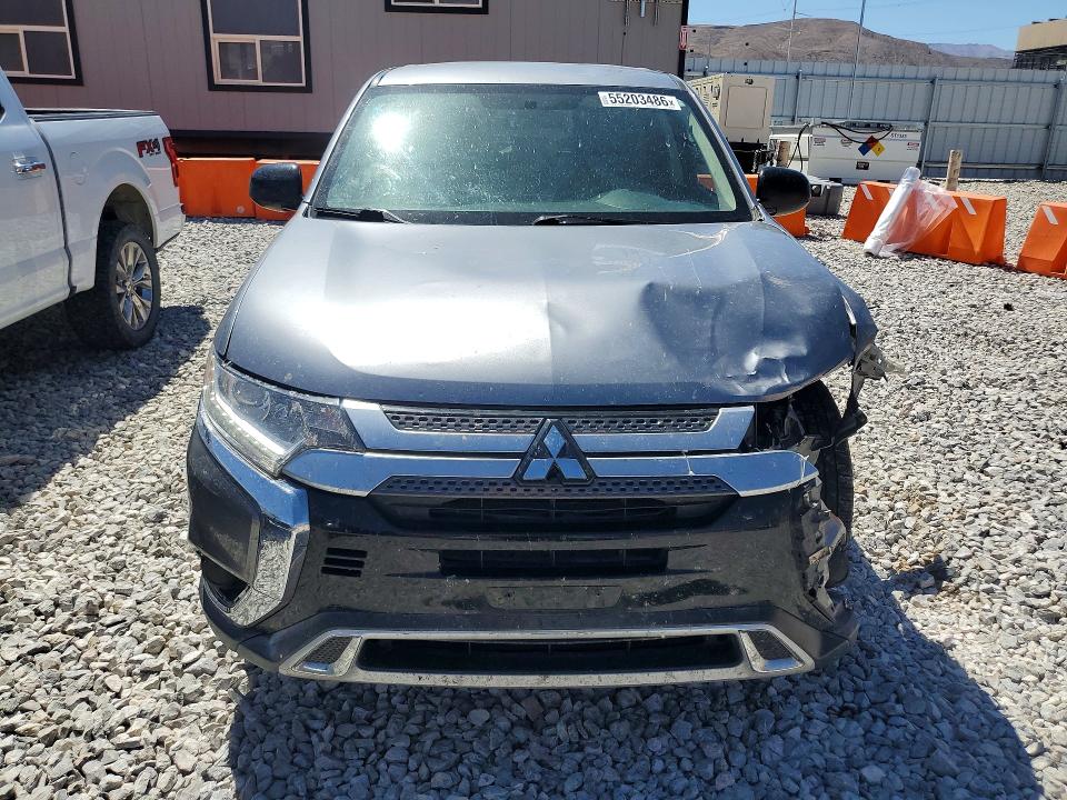 2020 Mitsubishi Outlander VIN JA4AZ3A39LZ026014 COPART salvage auction — FRONT END, Nv - Salvage Title, sold $1,800 on 2026-07-08 (photo 5)