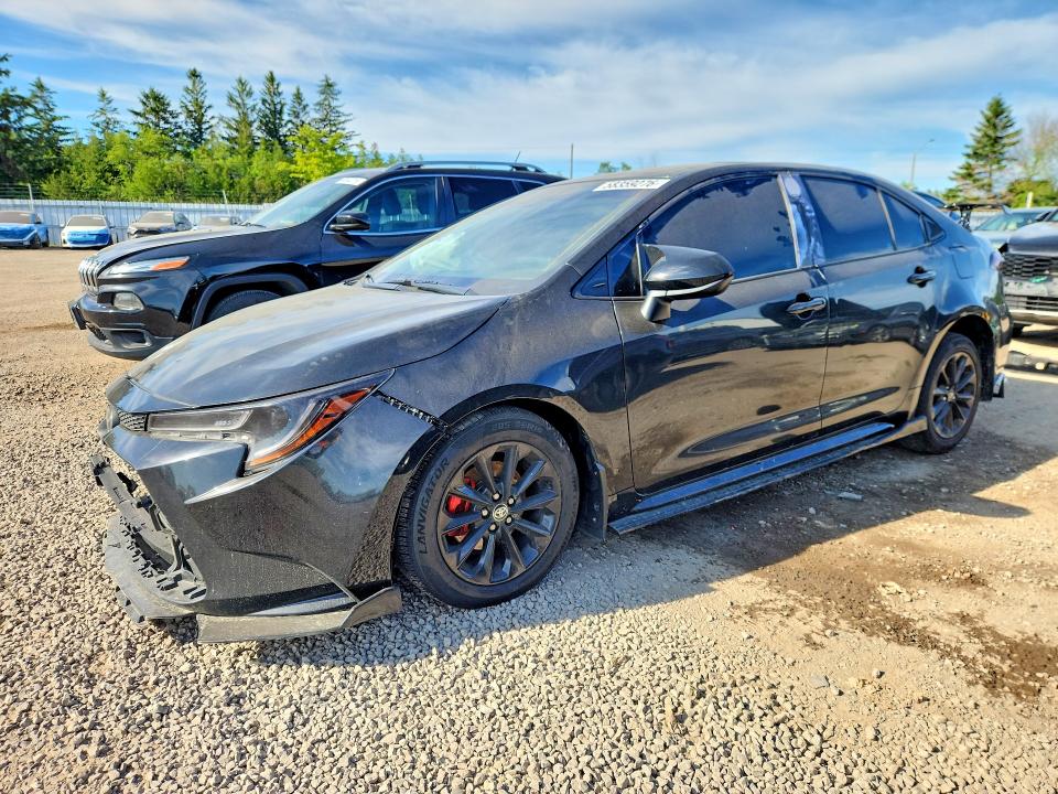 2021 Toyota Corolla VIN 5YFBPMBE5MP202476 COPART salvage auction — FRONT END, On - Permit Salvage, sold $3,900 on 2026-07-14 (photo 1)