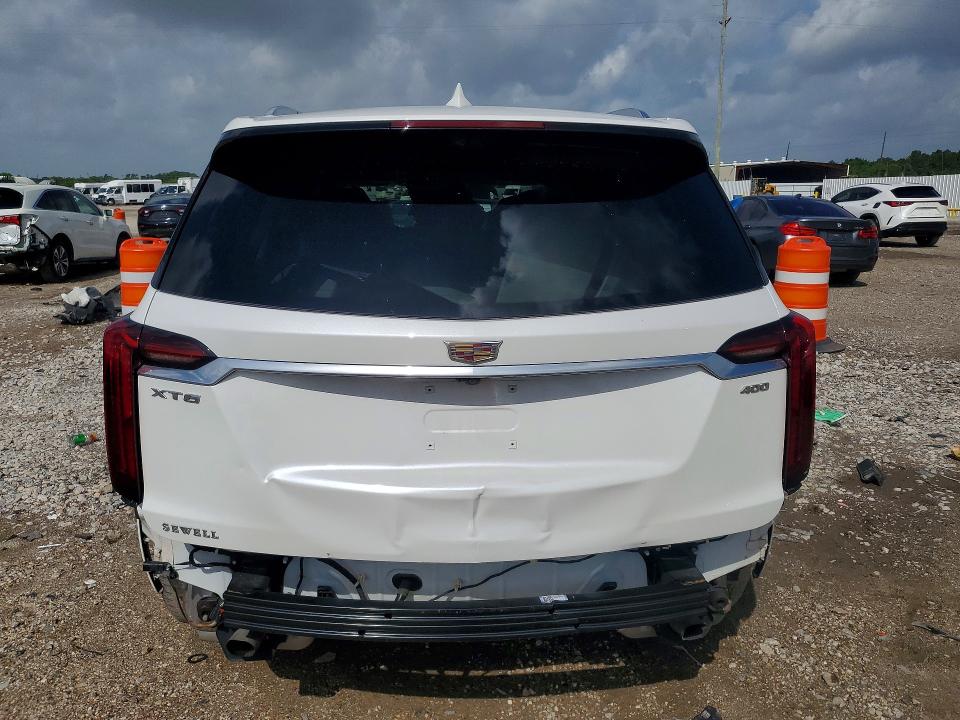 2023 Cadillac VIN 1GYKPCRS7PZ190647 COPART salvage auction — FRONT END, Tx - Salvage Vehicle Title, sold $7,500 on 2026-07-16 (photo 6)