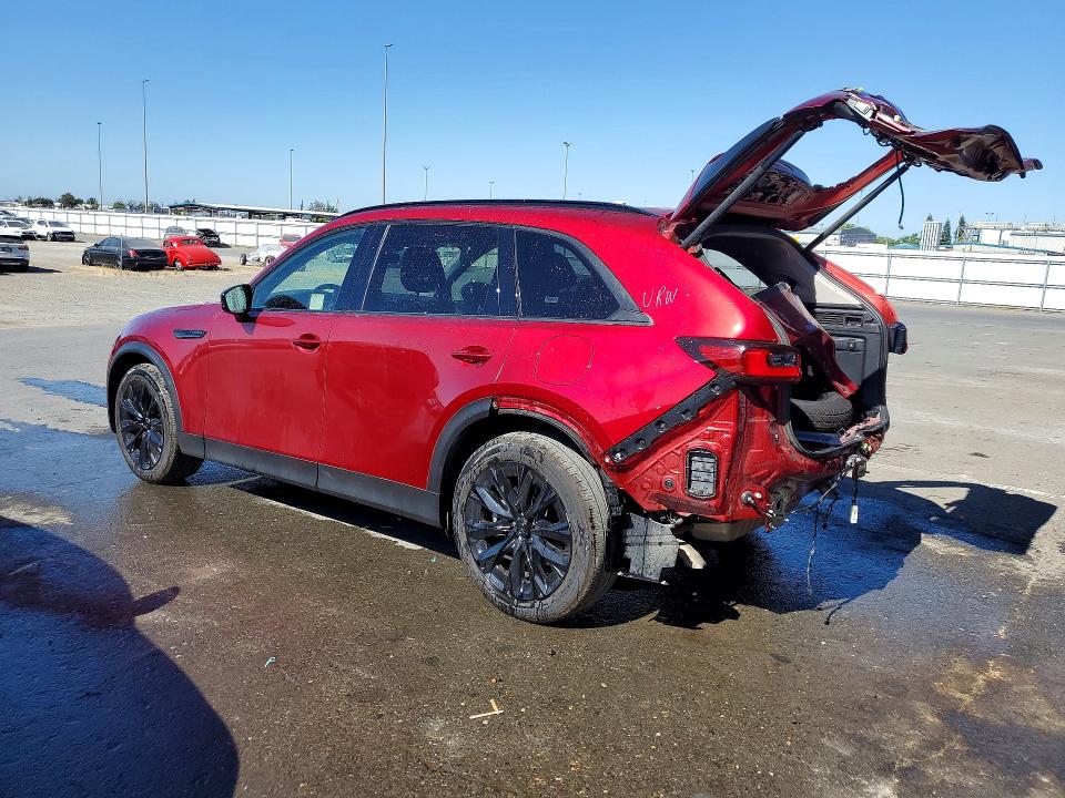 2026 Mazda Cx-90 VIN JM3KKCHD2T1364387 COPART salvage auction — REAR END, Ca - Salvage Certificate, sold $1,000 on 2026-07-27 (photo 2)