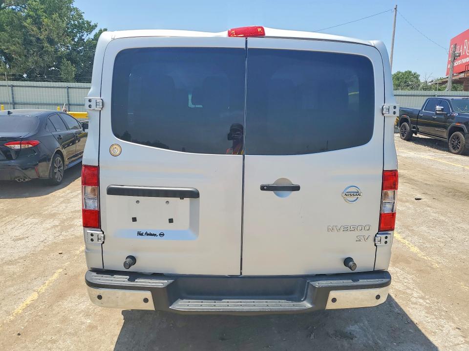 2017 Nissan Nv VIN 5BZBF0AA8HN853372 COPART salvage auction — ROOF, Ks - Cert Of Title-Salvage, sold $9,200 on 2026-07-15 (photo 6)