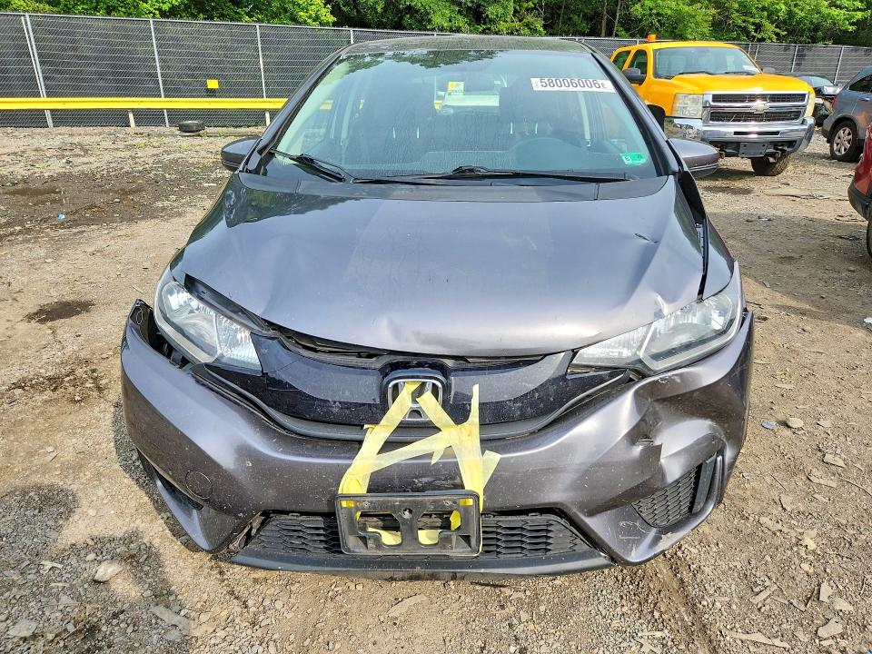 2016 Honda Fit VIN JHMGK5H54GX034836 COPART salvage auction — FRONT END, Md - Cert Of Salvage > 75% Damage, sold $2,250 on 2026-07-28 (photo 5)