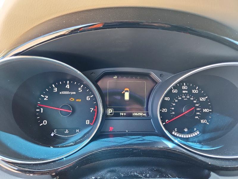 2018 Kia SEDONA VIN KNDME5C1XJ6350092 COPART salvage auction — FRONT END, Mi - Certificate Of Title, sold $1,950 on 2026-07-23 (photo 9)