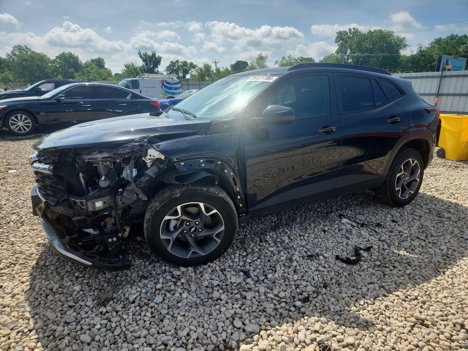 2025 Chevrolet Trax VIN KL77LHEP0SC041429 COPART salvage auction — FRONT END, Il - Salvage Certificate, sold $300 on 2026-07-29 (photo 1)