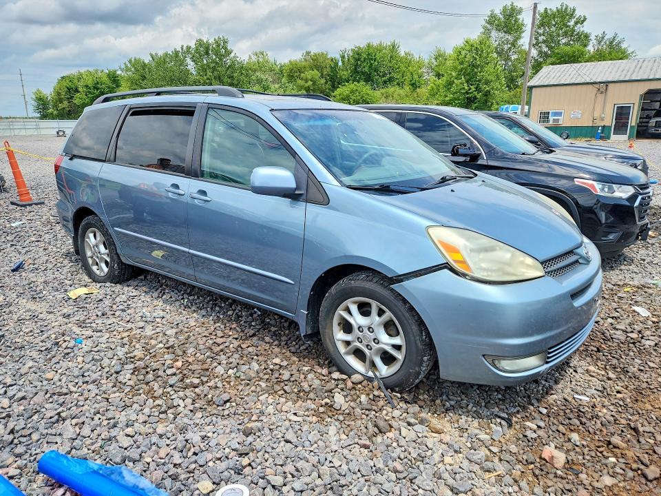 2005 Toyota Sienna VIN 5TDZA22C85S253661 COPART salvage auction — FRONT END, Ks - Certificate Of Title, sold $600 on 2026-07-06 (photo 4)