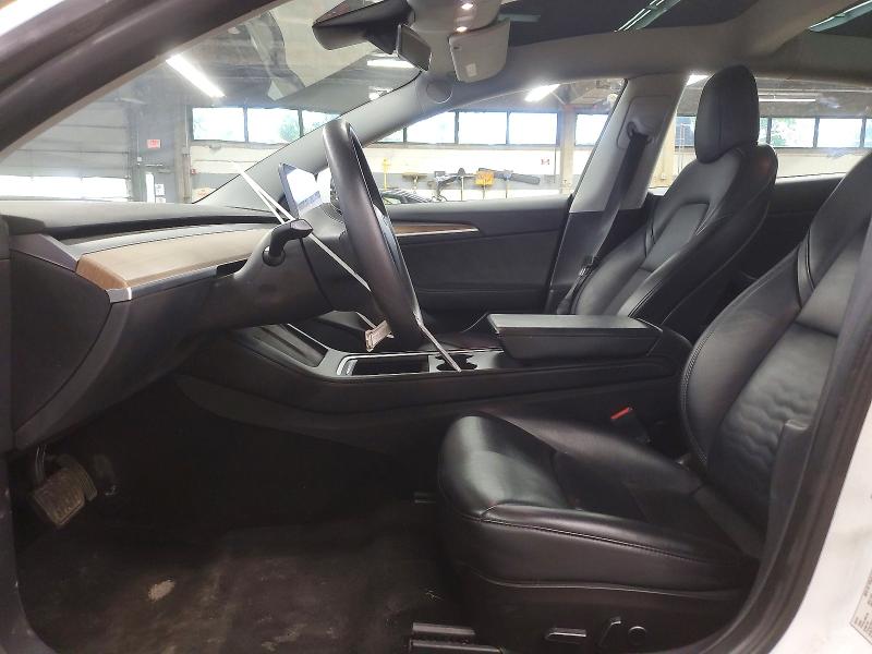 2022 Tesla Model 3 VIN 5YJ3E1EA8NF369445 COPART salvage auction — UNDERCARRIAGE, IL - SALVAGE CERTIFICATE, sold $6,000 on 2026-07-29 (photo 7)
