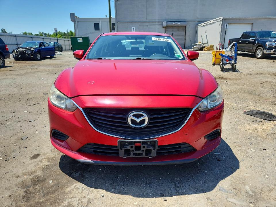 2017 Mazda 6 VIN JM1GL1U52H1142728 COPART salvage auction — FRONT END, VA - CERT OF TITLE - SALVAGE, sold $1,750 on 2026-07-08 (photo 5)