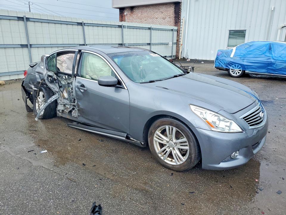 2013 Infiniti G VIN JN1CV6AP3DM723999 COPART salvage auction — REAR END, Al - Cert Of Title-Salvage Title, sold $350 on 2026-07-16 (photo 4)
