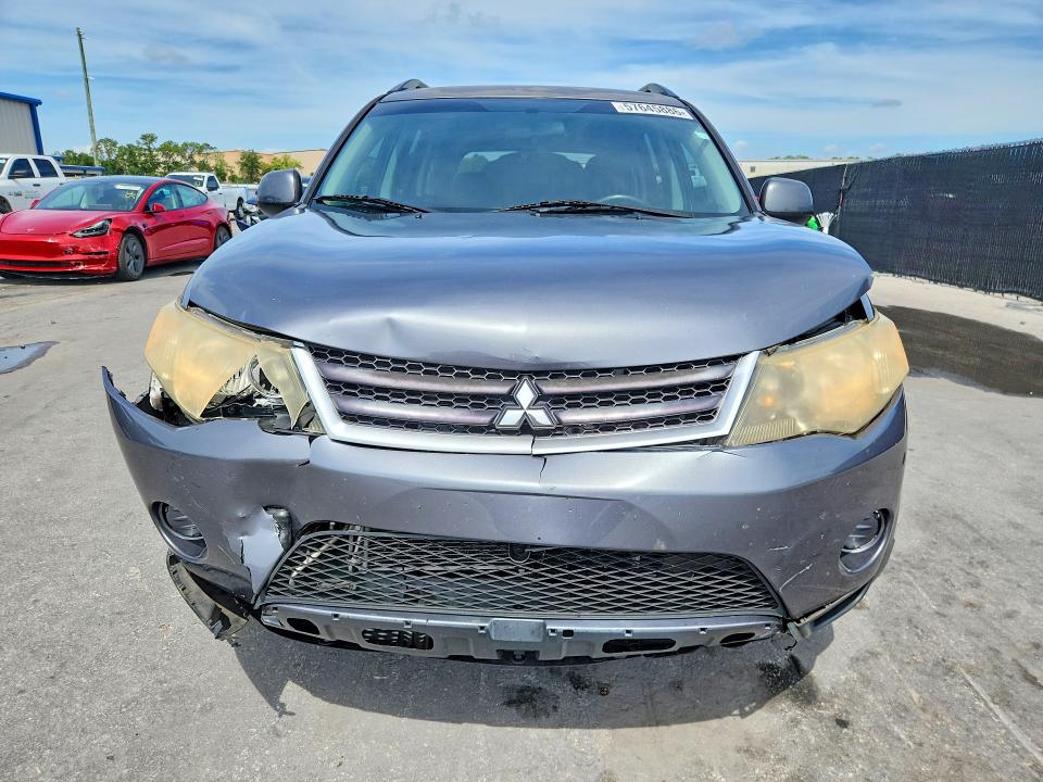 2009 Mitsubishi Outlander VIN JA4LS21W79Z014826 COPART salvage auction — FRONT END, Fl - Cert Of Title Slvg Rebuildable, sold $600 on 2026-07-14 (photo 5)