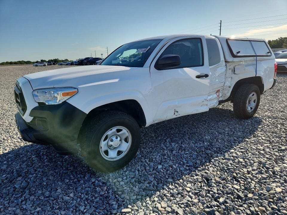 2022 Toyota Tacoma VIN 3TYRX5GN5NT056123 COPART salvage auction — SIDE, Fl - Certificate Of Destruction, sold $6,400 on 2026-07-23 (photo 1)