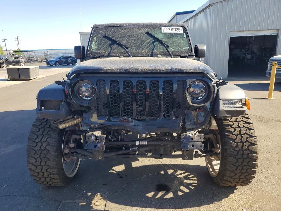 2023 Jeep Wrangler / VIN 1C4JJXN64PW652487 COPART salvage auction — FRONT END, Ca - Salvage Certificate, sold $12,800 on 2026-07-09 (photo 5)