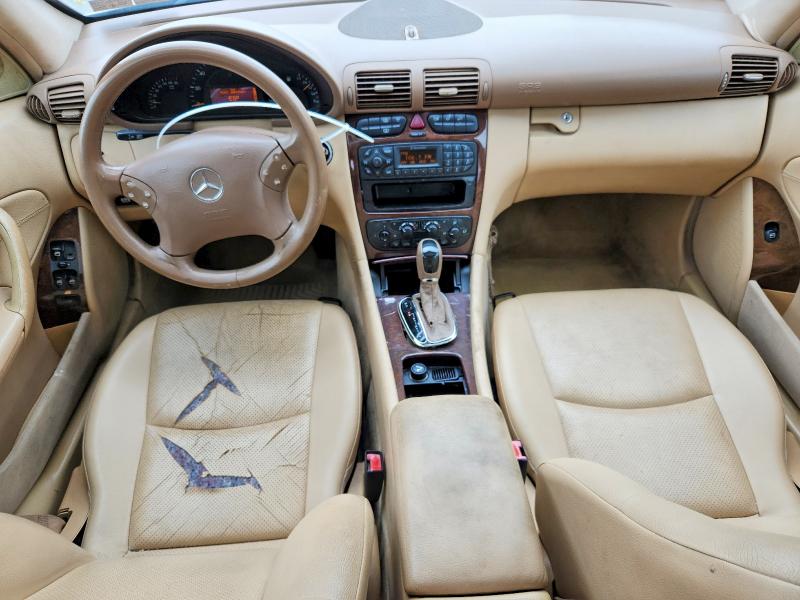 2003 Mercedes-benz C class VIN WDBRF61J23A405676 COPART salvage auction — FRONT END, PA - CERT OF TITLE, sold $500 on 2026-07-02 (photo 9)