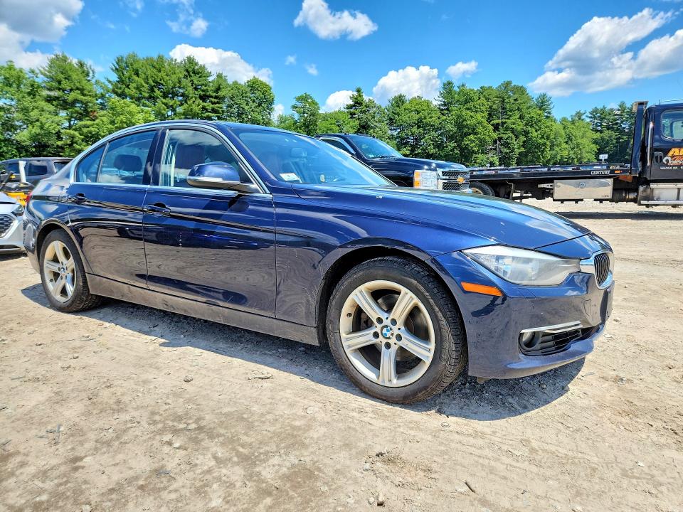 2015 BMW 3er VIN WBA3B5G56FNS16062 COPART salvage auction — SIDE, MA - CERTIFICATE OF TITLE, sold $2,050 on 2026-07-27 (photo 4)