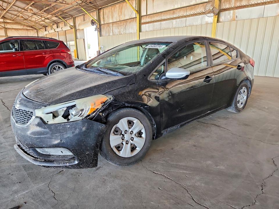 2016 Kia Forte VIN KNAFK4A60G5544913 COPART salvage auction — FRONT END, Az - Cert Of Title - Salvage, sold $1,200 on 2026-07-27 (photo 1)