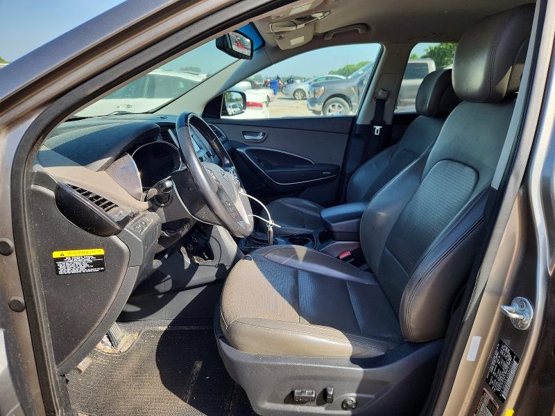 2013 Hyundai Santa fe VIN 5XYZU3LAXDG012657 COPART salvage auction — FRONT END, Mo - Certificate Of Title, sold $1,450 on 2026-07-31 (photo 7)