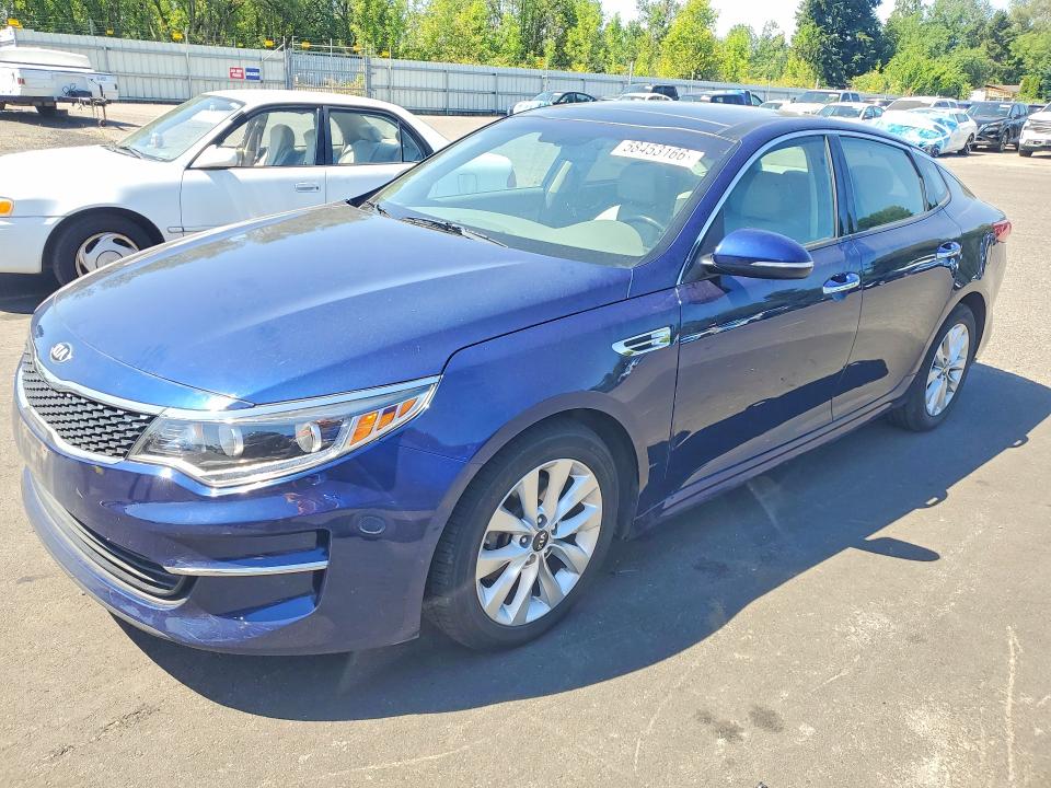 2016 Kia VIN 5XXGU4L39GG007151 COPART salvage auction — MECHANICAL, Or - Certificate Of Title, sold $525 on 2026-07-04 (photo 1)