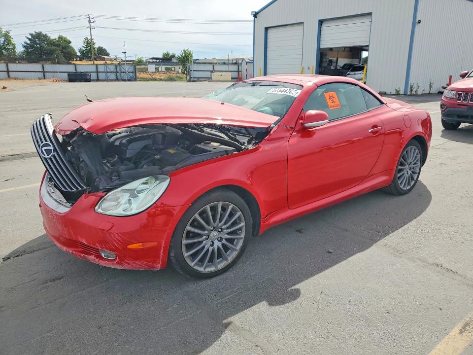 2005 Lexus Sc 430 VIN JTHFN48Y350064293 COPART salvage auction — SIDE, ID - SALVAGE CERTIFICATE OF TITLE, sold $1,000 on 2026-07-30 (photo 1)