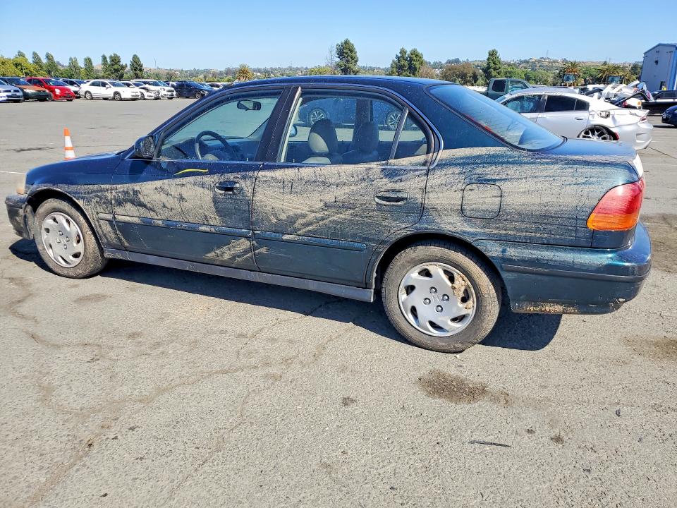1997 Honda Civic VIN JHMEJ8648VS004660 COPART salvage auction — WATER/FLOOD, Ca - Salvage Certificate, sold $375 on 2026-07-10 (photo 2)