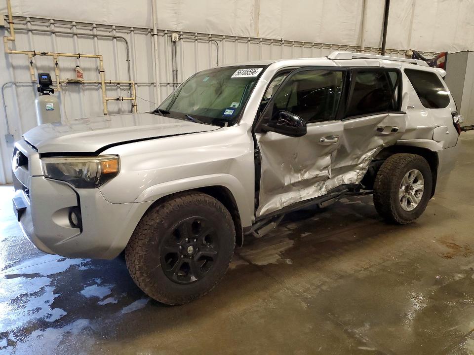2016 Toyota 4runner VIN JTEZU5JR4G5130605 COPART salvage auction — SIDE, Mn - Cert Of Title-Salvage, sold $4,200 on 2026-07-20 (photo 1)