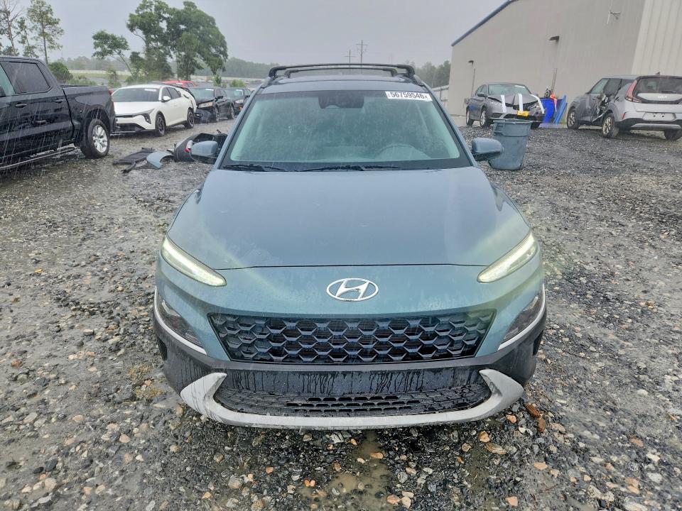 2022 Hyundai Kona VIN KM8K32AB0NU762610 COPART salvage auction — REAR END, Ga - Cert Of Title-Salvage, sold $1,450 on 2026-07-23 (photo 5)