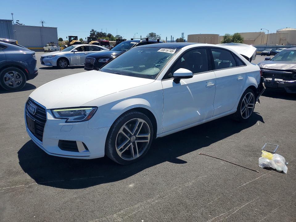 2017 Audi VIN WAUAUGFF4H1049220 COPART salvage auction — REAR END, Ca - Salvage Certificate, sold $2,950 on 2026-07-15 (photo 1)