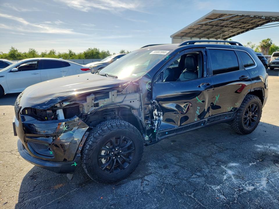 2022 Jeep Cherokee VIN 1C4PJMMX9ND517923 — COPART salvage auction photo
