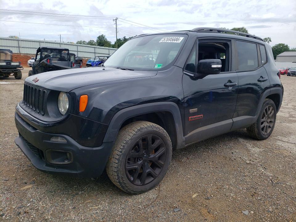 2016 Jeep VIN ZACCJBBT4GPE11693 COPART salvage auction — REAR END, Va - Cert Of Title - Salvage, sold $100 on 2026-07-31 (photo 1)